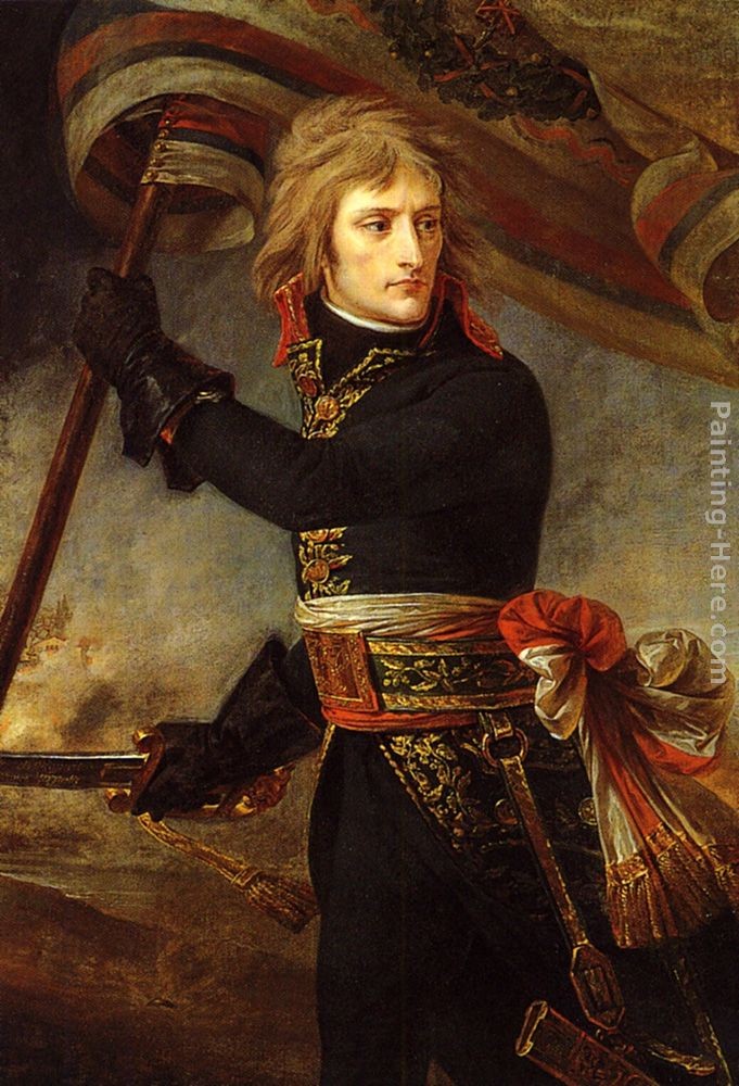 Antoine Jean Gros Bonaparte at the Bridge of Arcole